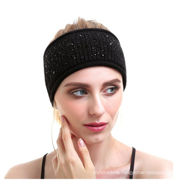 PK18A17HX Women Knit Headband Yog Wool Cashmere Headwear